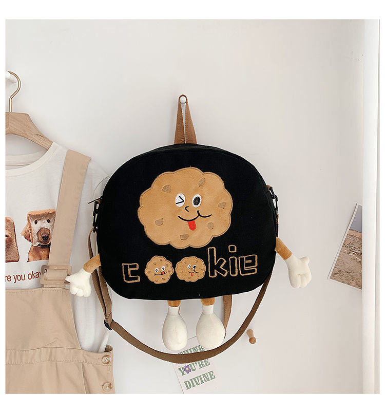 Canvas Cookie Crossbody Bag