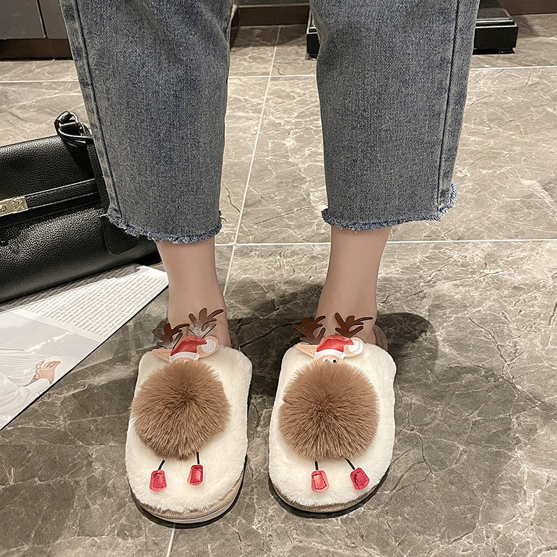 Christmas Fluffy Slippers