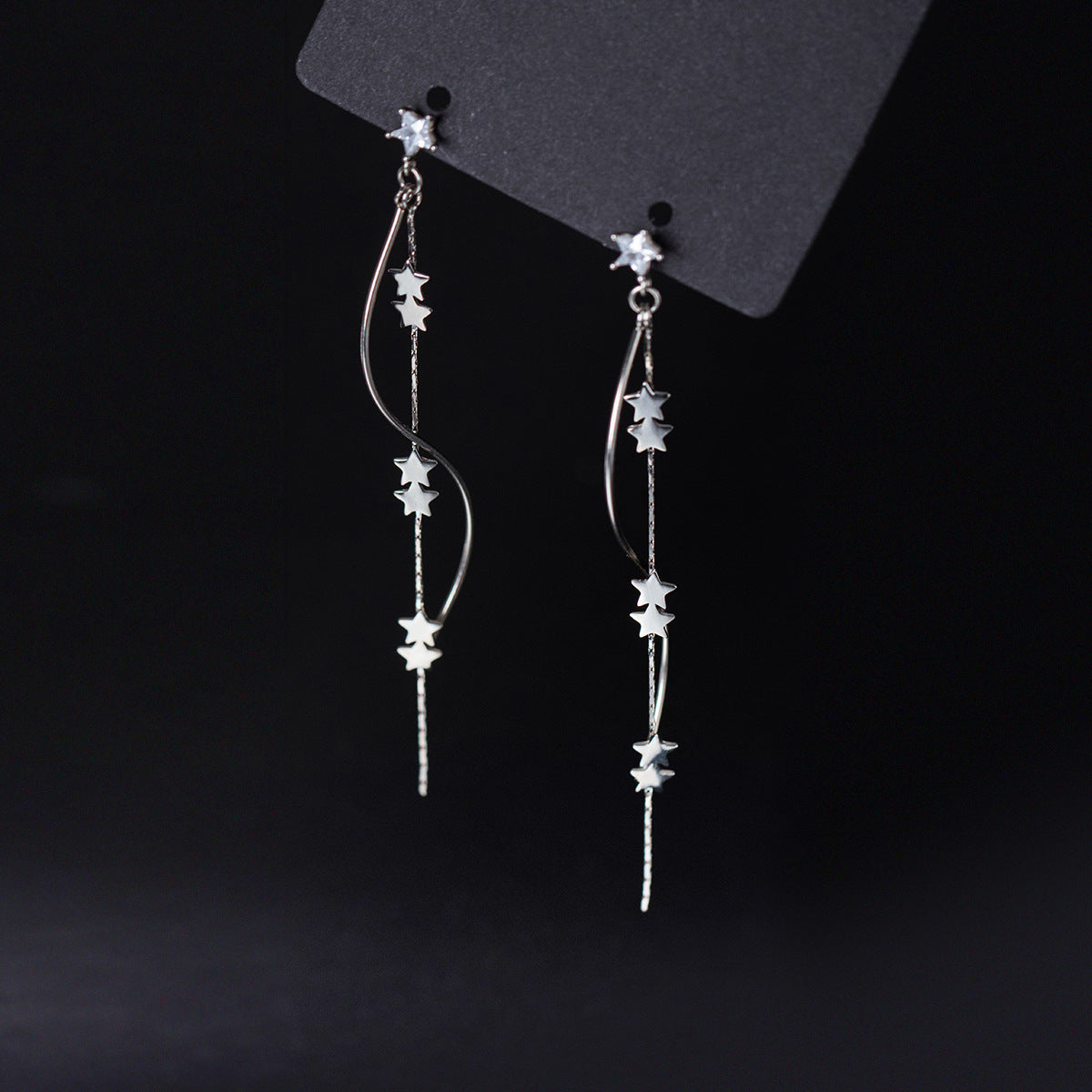 925 Silver Tassel Earrings