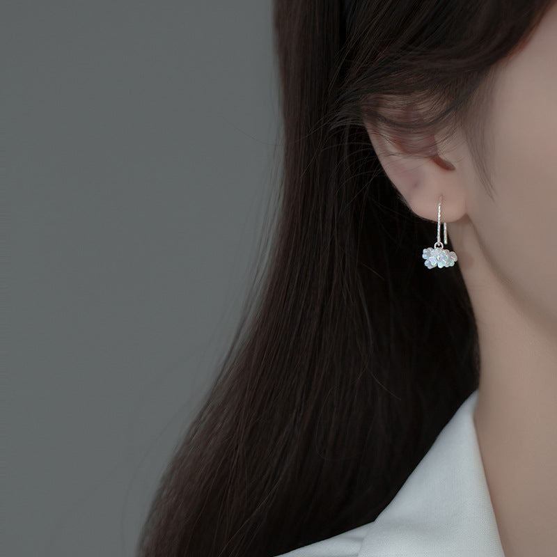 925 Silver Flower Earrings