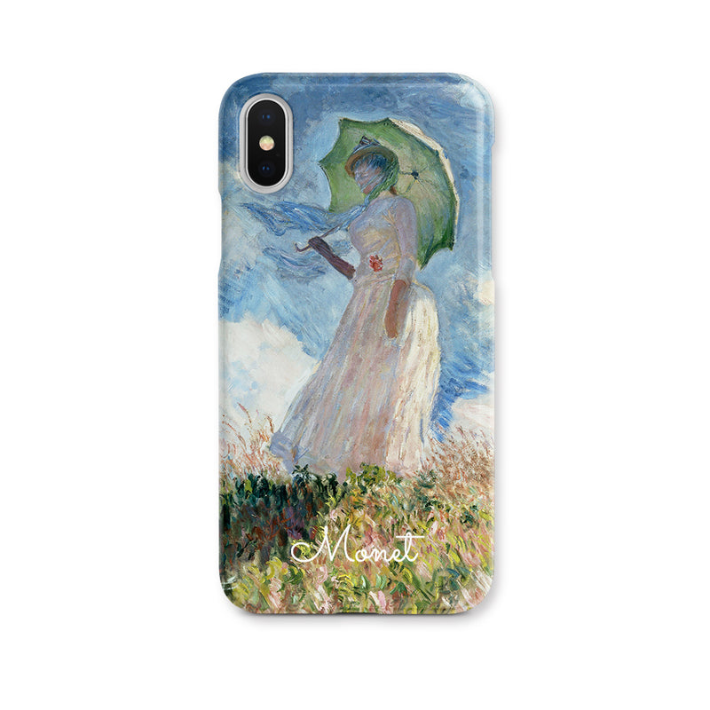 Monet Woman with a Parasol Phone Case