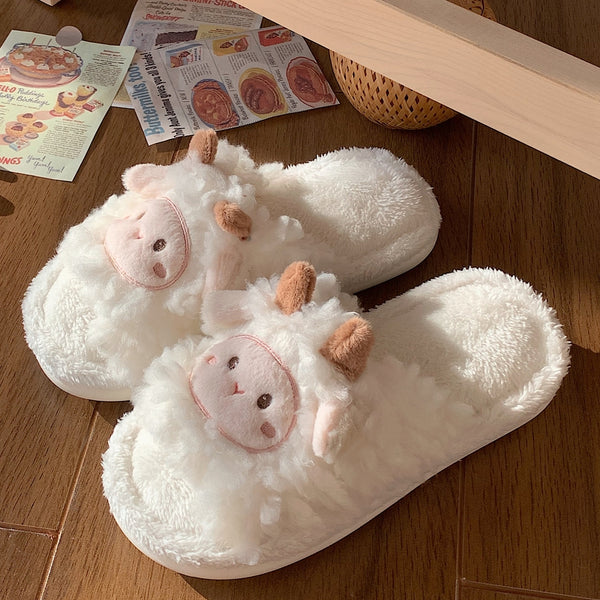 Sheep Fluffy Slippers