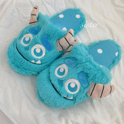 Monster Fluffy Slippers