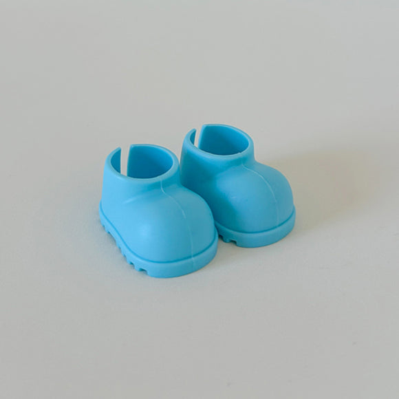 Mini Colorful Plastic Shoes for Dolls (No Doll)
