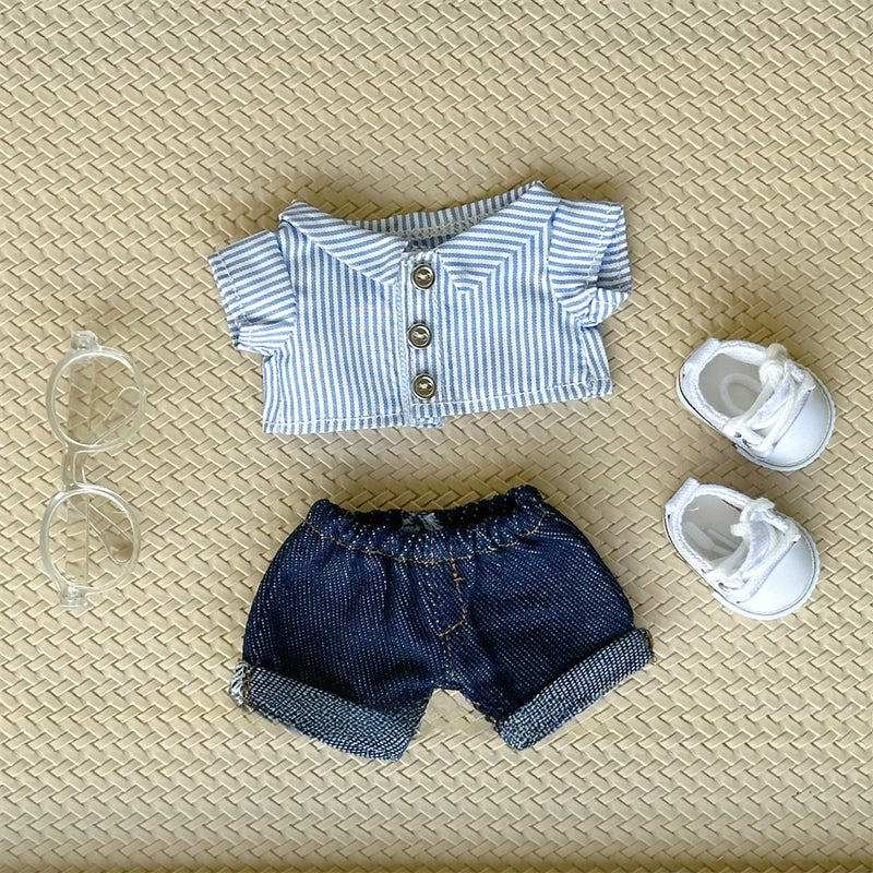 Blue Shirt Set (No Doll)