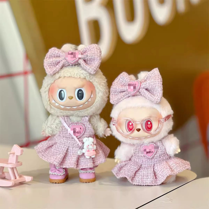 Pink Premium Fashion Dresses Set (No Doll)