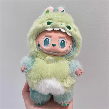 Green Dino Plush Outfit (No Doll)
