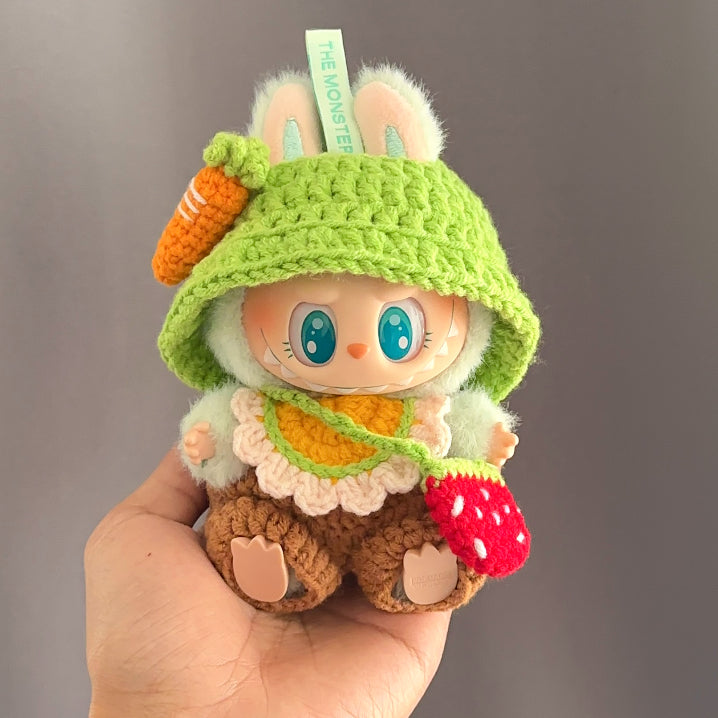 Handmade Crochet Outfit Set (No Doll)
