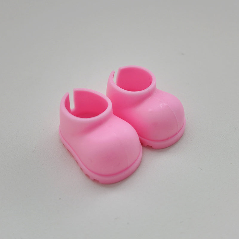 Mini Colorful Plastic Shoes for Dolls (No Doll)