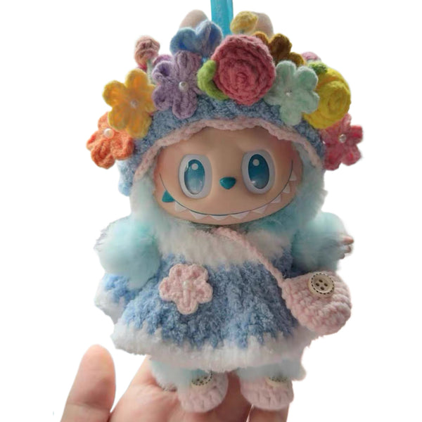 Floral Daydream Handmade Crochet Doll Outfit (No Doll)