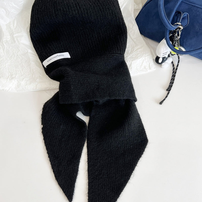 Cozy Ear-Protecting Hat and Scarf Combo