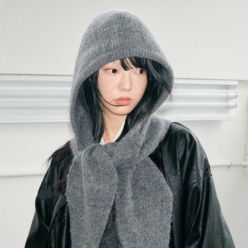 Cozy Ear-Protecting Hat and Scarf Combo