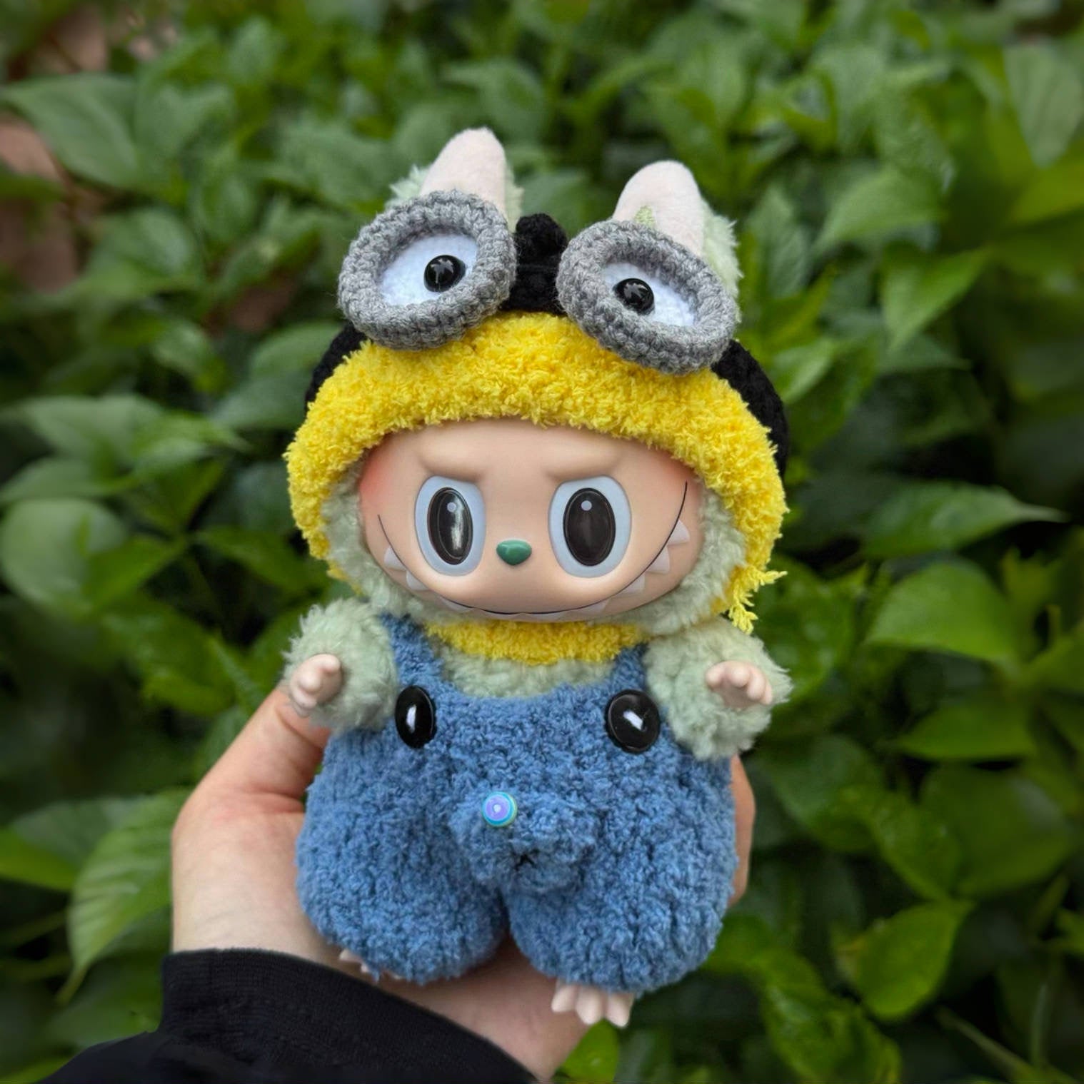 Yellow Buddy Plush Outfit Set (No Doll)