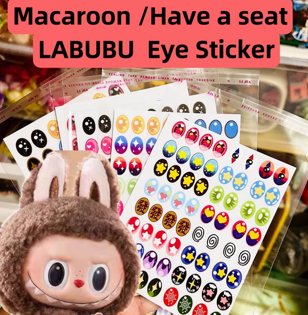 Decorative Eye Stickers for Dolls