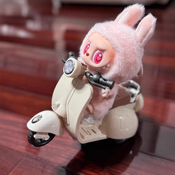 Mini Electric Motorcycle Fun Cute Doll Toys With Lights and Music