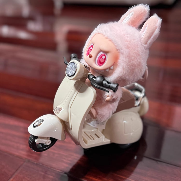 Mini Electric Motorcycle Fun Cute Doll Toys With Lights and Music
