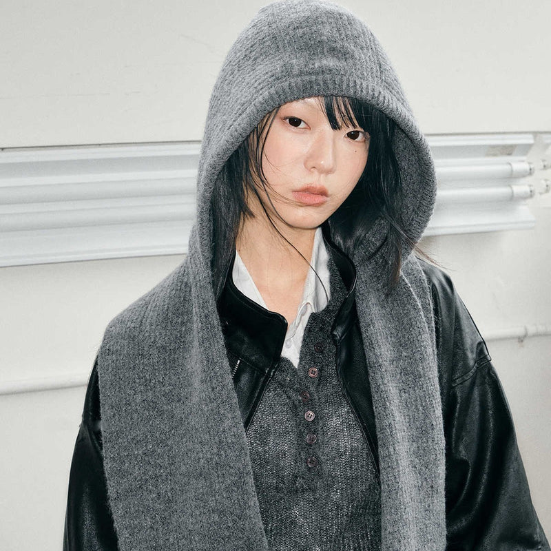 Cozy Ear-Protecting Hat and Scarf Combo