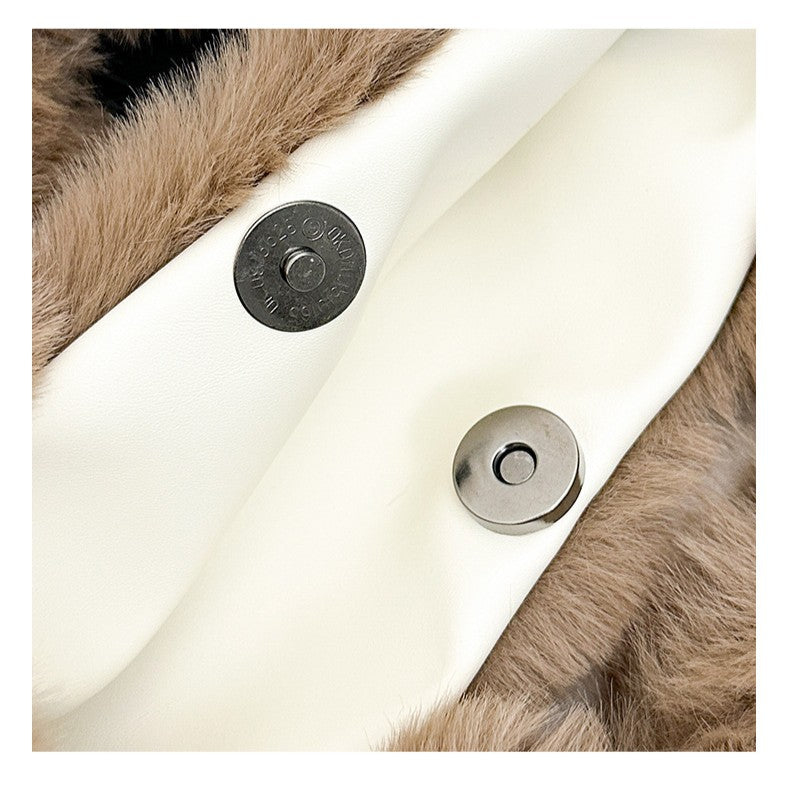 Plush Dog-Eye Tote Bag