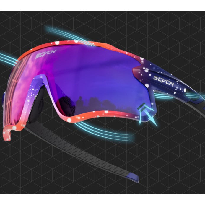 Colorful Polarized Outdoor Sports Sunglasses