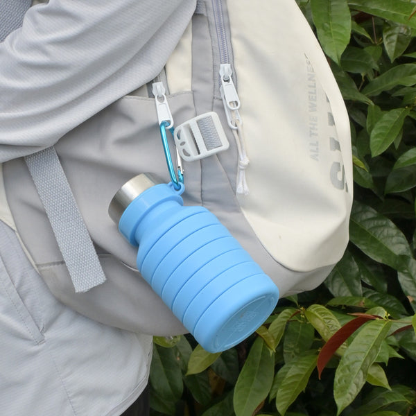 Collapsible Silicone Sports Bottle