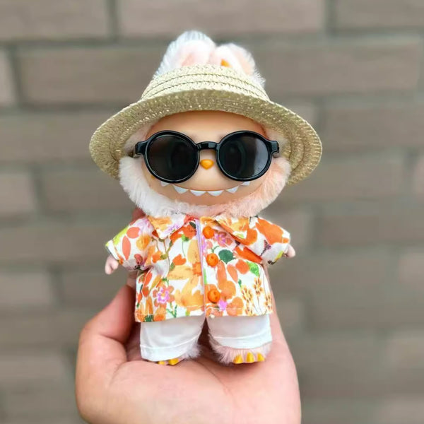 Tropical Vacation Outfit Set for Dolls (No Doll)