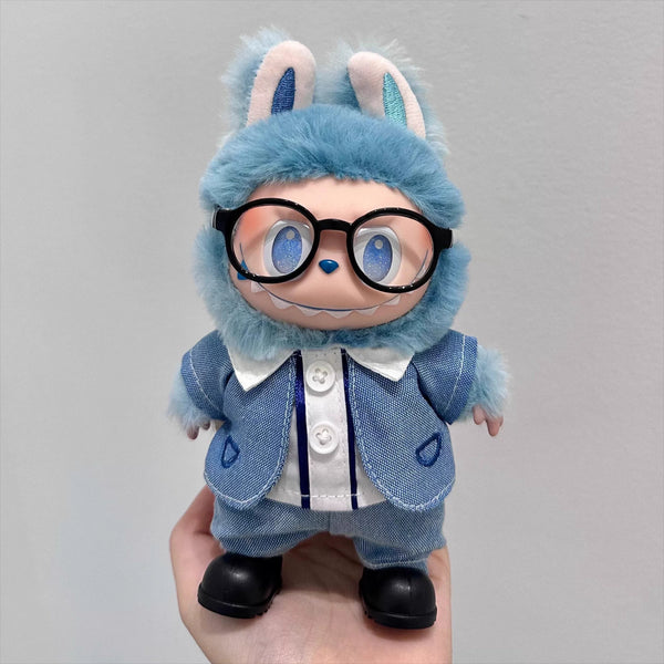 Blue Suit Outfit Set for Dolls (No Doll)