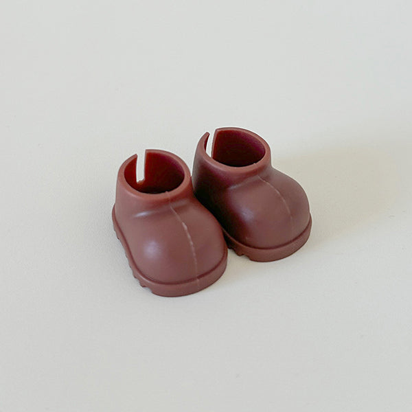 Mini Colorful Plastic Shoes for Dolls (No Doll)