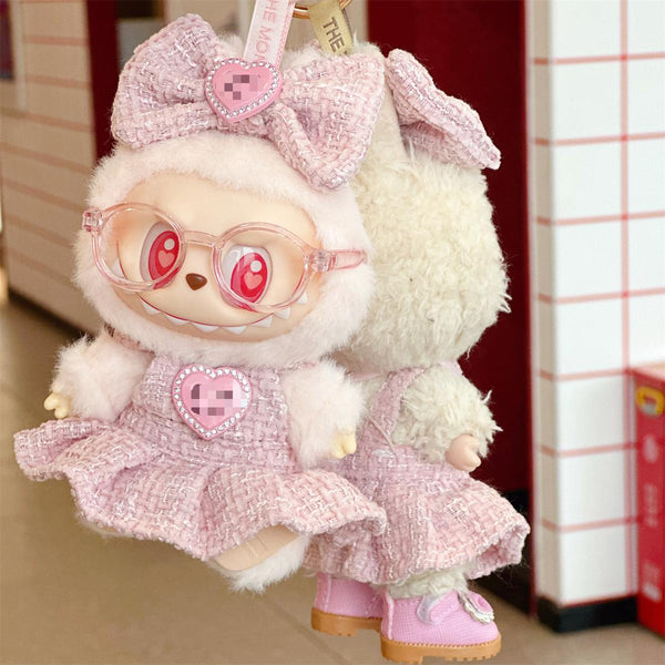 Pink Premium Fashion Dresses Set (No Doll)