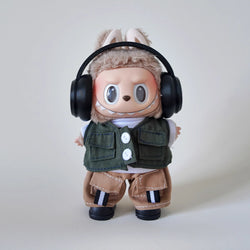 Trendy Streetwear Utility Outfit for Dolls  (No Doll)
