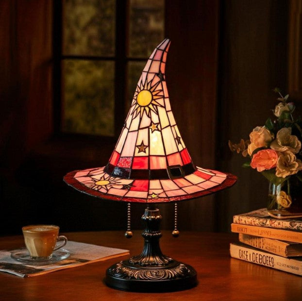 LED Wizard Hat Christmas Table Lamp