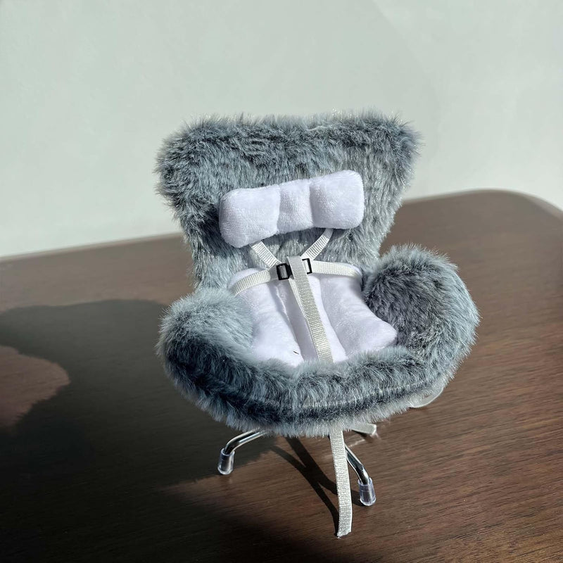 Car Seat for Dolls with Soft Furry Cushion