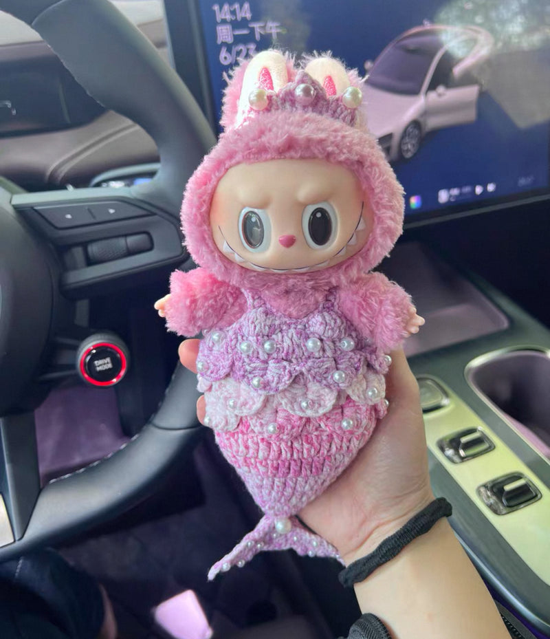 Gradient Mermaid Outfit Set (No Doll)