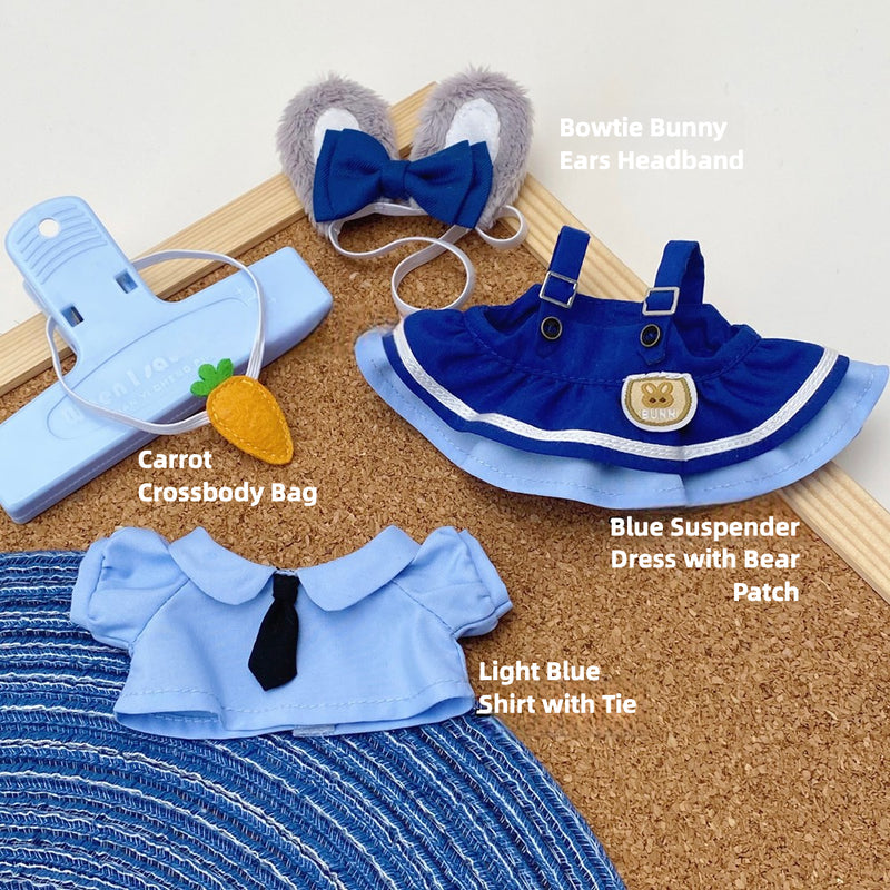 Fox & Bunny Doll Outfit Sets for Dolls (No Doll)