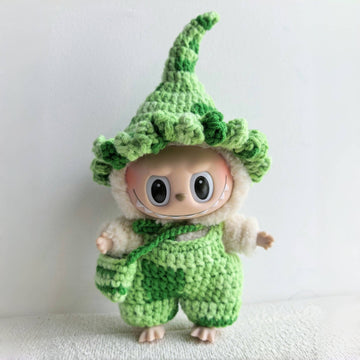 Handmade Forest Leaf Elf Outfit Set (No Doll)
