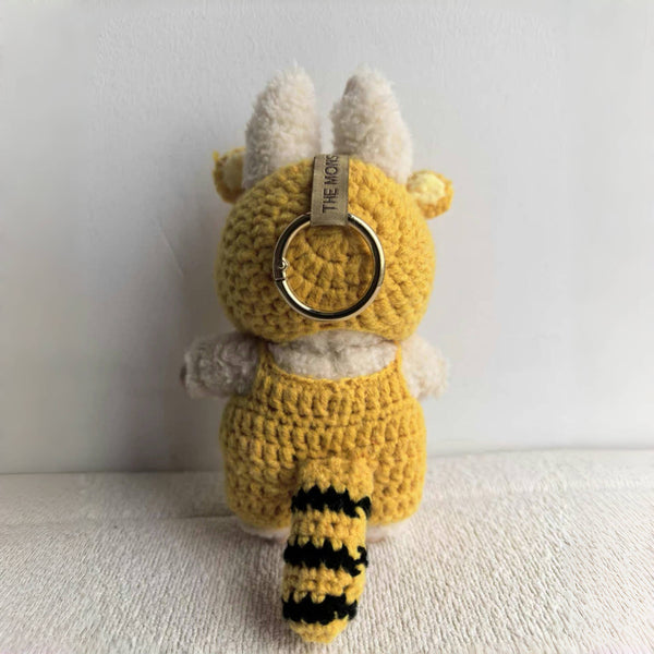 Handmade Tiger Cub Crochet Outfit (No Doll)