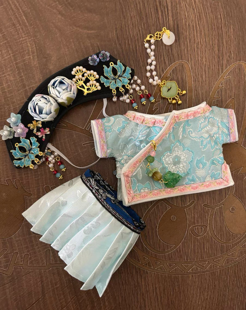 Handmade Chinese Royal Doll Outfit (No Doll)