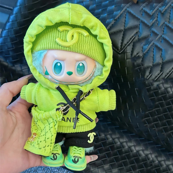 Neon Green Luxury 5-Piece Set (No Doll)