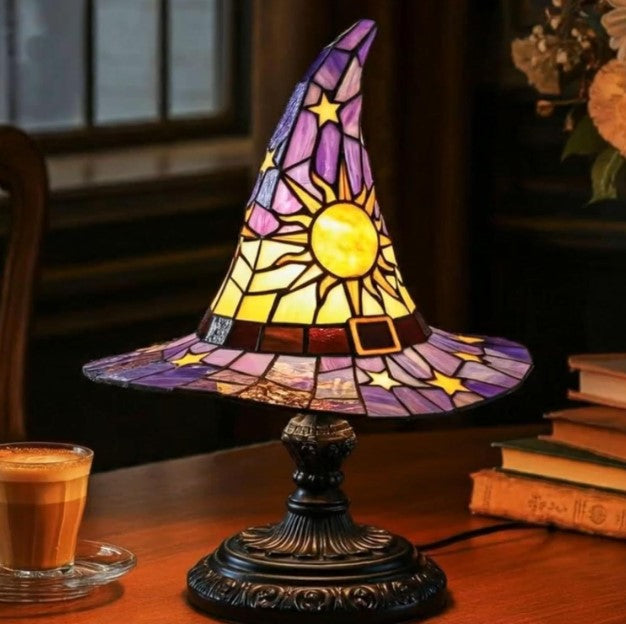 LED Wizard Hat Christmas Table Lamp