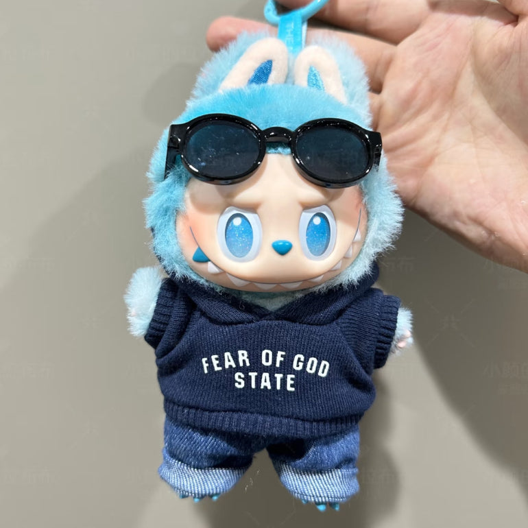 Hoodie & Jeans Outfit Set (No Doll)