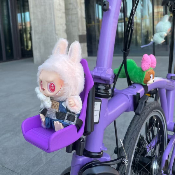 Mini Doll Seat for Brompton Folding Bike (No Doll)