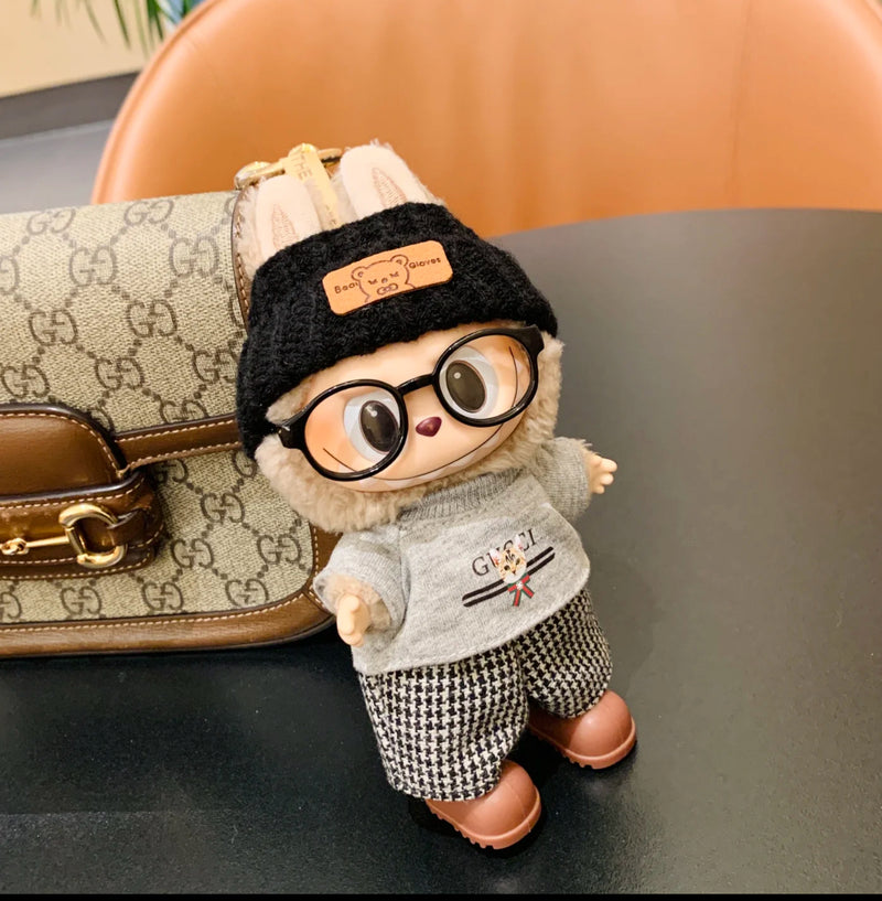 Stylish Knit Hat Outfit (No Doll)
