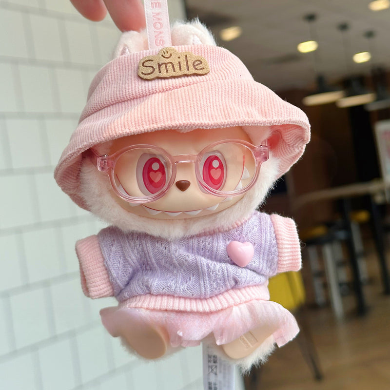 Pink Smile Outfit Set for Dolls (No Doll)