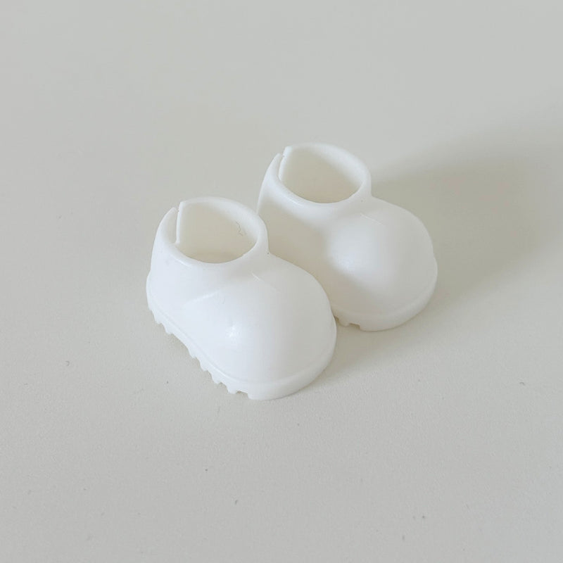 Mini Colorful Plastic Shoes for Dolls (No Doll)