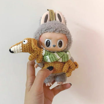 Handmade Long Dog Scarf (No Doll)