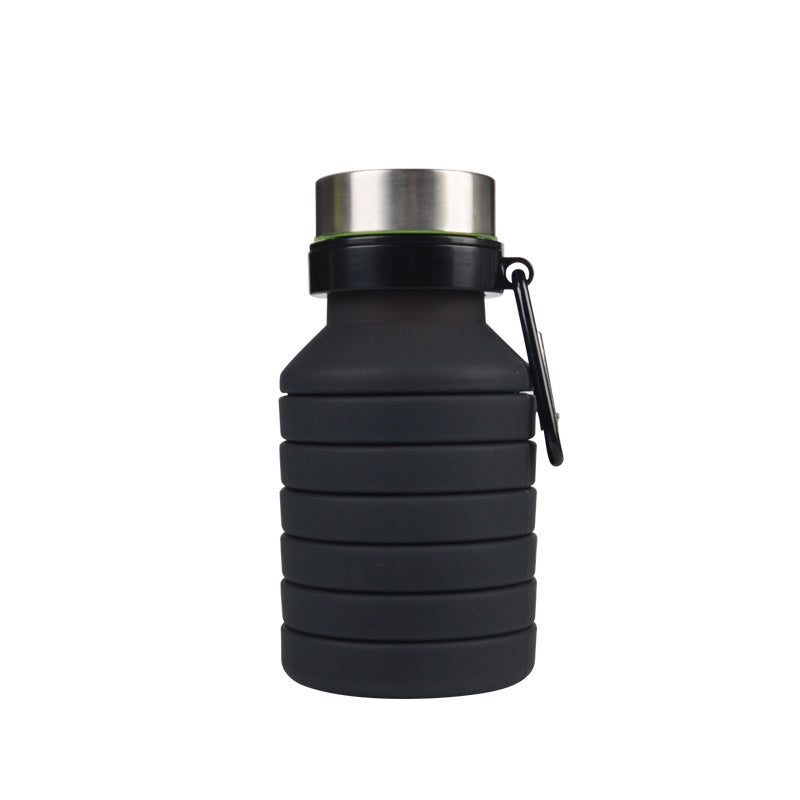 Collapsible Silicone Sports Bottle