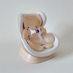 Miniature Doll Car Seat (No Doll)
