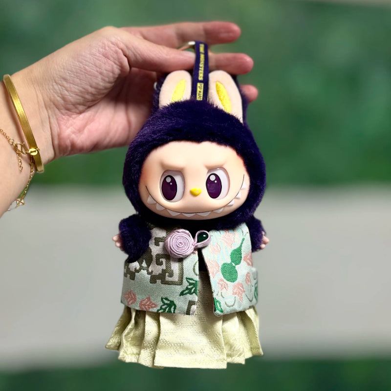 Handmade Silk Brocade Outfit (No Doll)