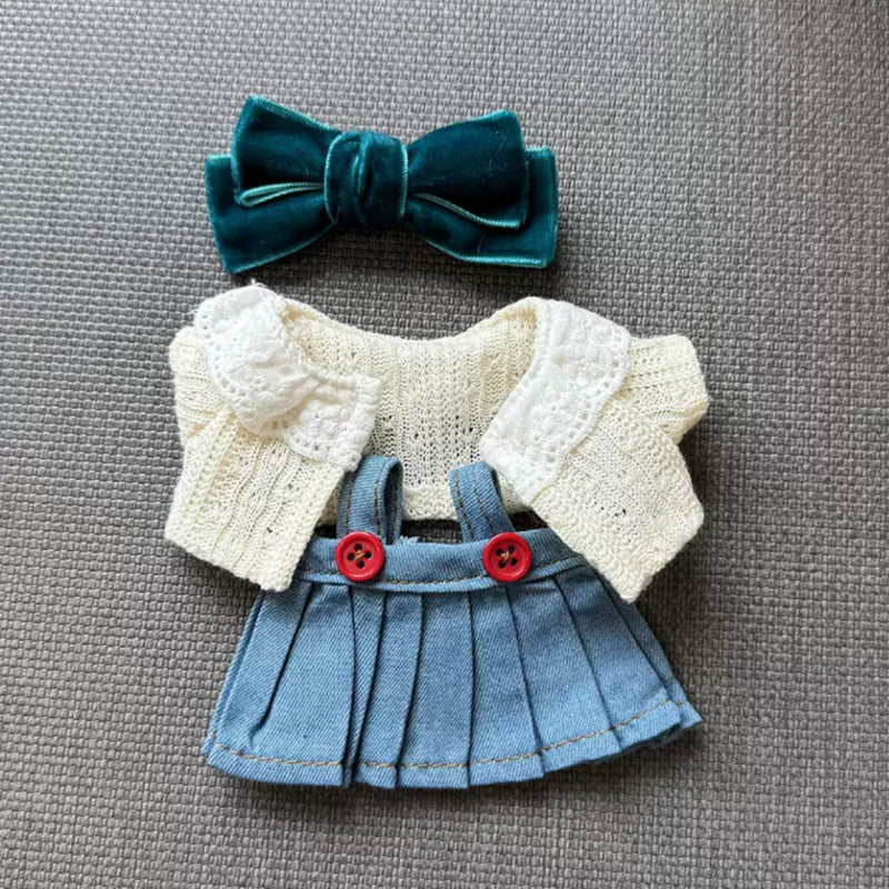 Cardigan and Pinafore Set (No Doll)