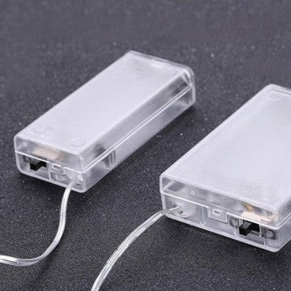 Battery-Powered LED Christmas String Lights - 4.5m