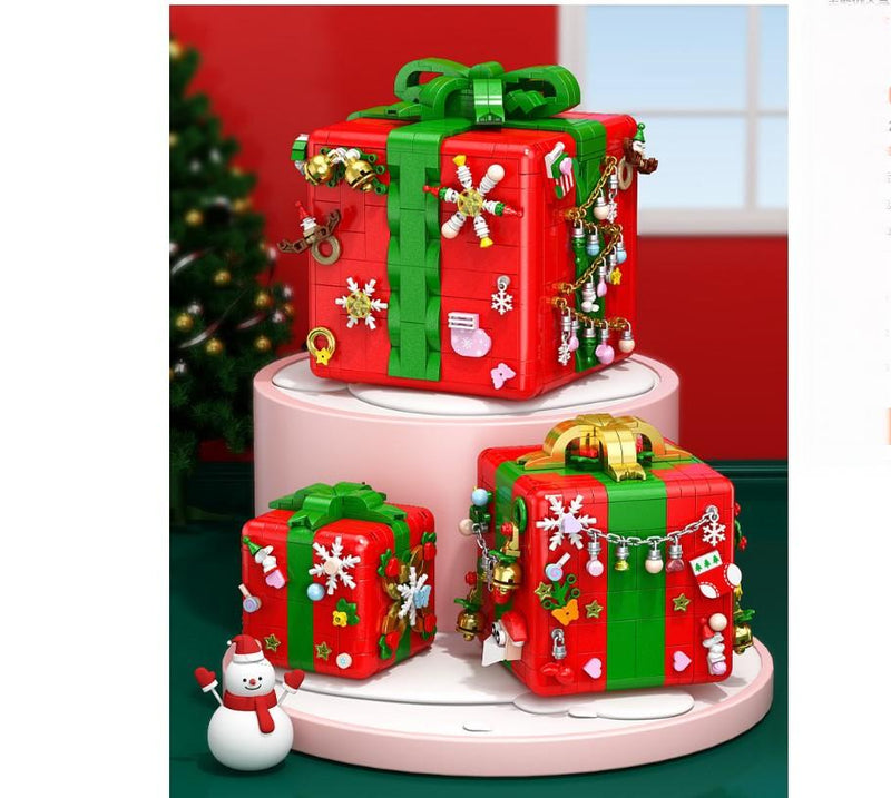 Christmas Puzzle Building Blocks - 527 Pieces